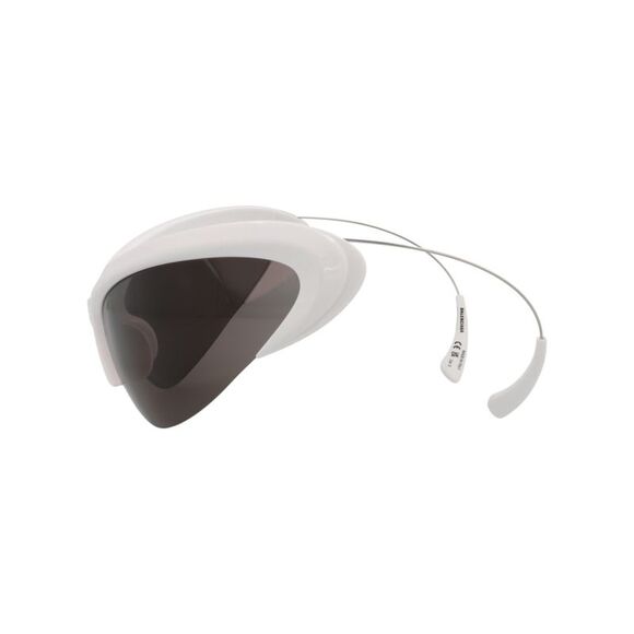Balenciaga Shield-Frame Bio Injection Sunglasses White Unisex-Adult - Picture 3 of 7